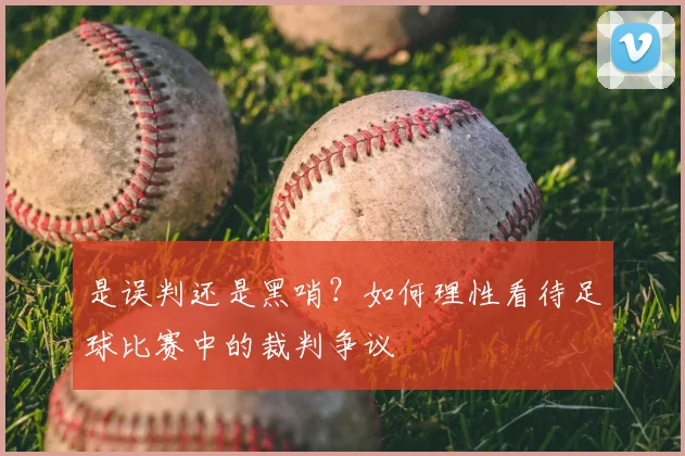 是误判还是黑哨？如何理性看待足球比赛中的裁判争议